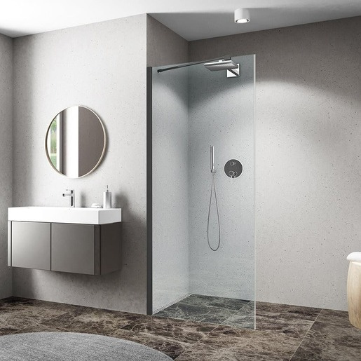 Roth Cariba Line boční zástěna ke sprchovým dveřím x90 ci fxg 090200 npe CIFXG090200NPE