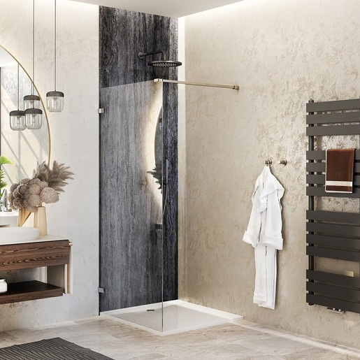 Roth MELINA line sprchová zástěna walk-in 140 cm mi twf 140200 gpe MITWF140200GPE