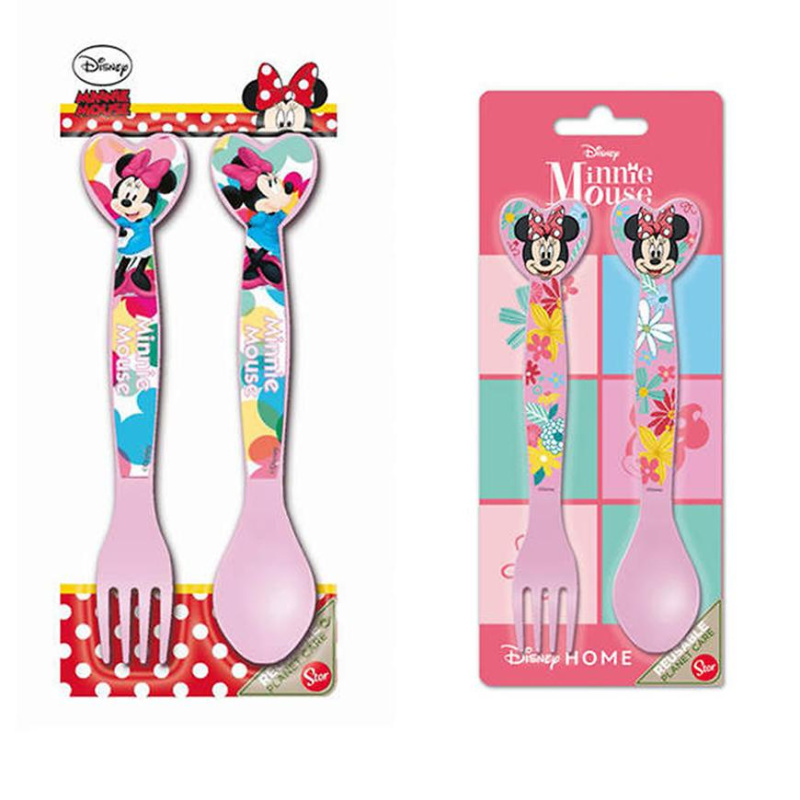 Vetro-Plus Dětský plastový příbor Minnie 2 ks