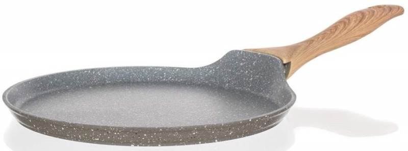 Pánev na palačinky BANQUET NATURAL STONE 40051425 / 24 cm / šedá Varianta: ivi1