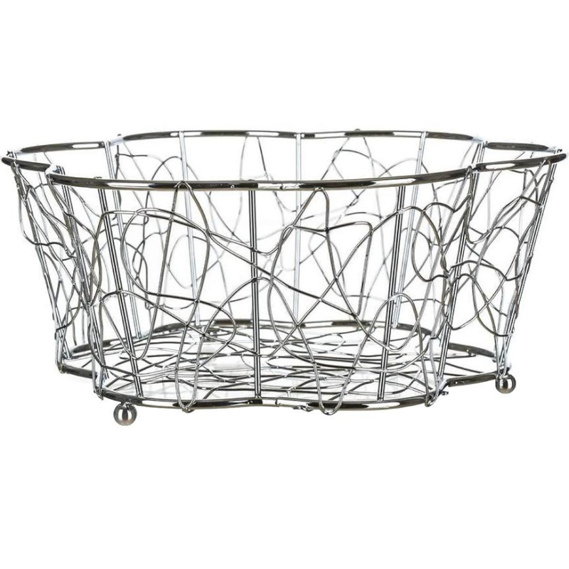 Drátěný koš na ovoce Vanity kytka, BANQUET