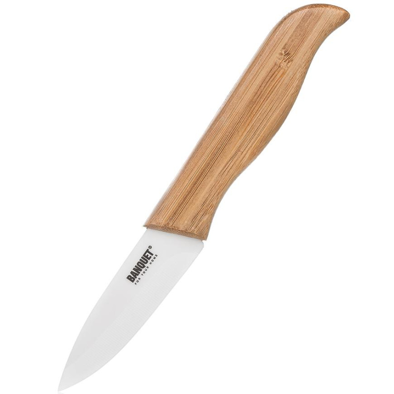 Banquet Kuchyňský keramický nůž ACURA BAMBOO - 18 cm