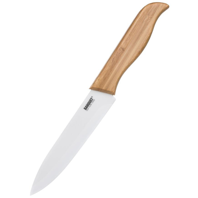 Banquet Kuchyňský keramický nůž ACURA BAMBOO - 23,5 cm