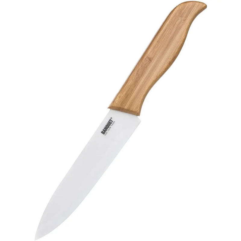 Banquet Kuchyňský keramický nůž ACURA BAMBOO - 23,5 cm