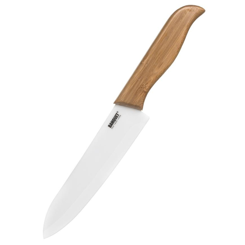Banquet Kuchyňský keramický nůž ACURA BAMBOO - 27 cm