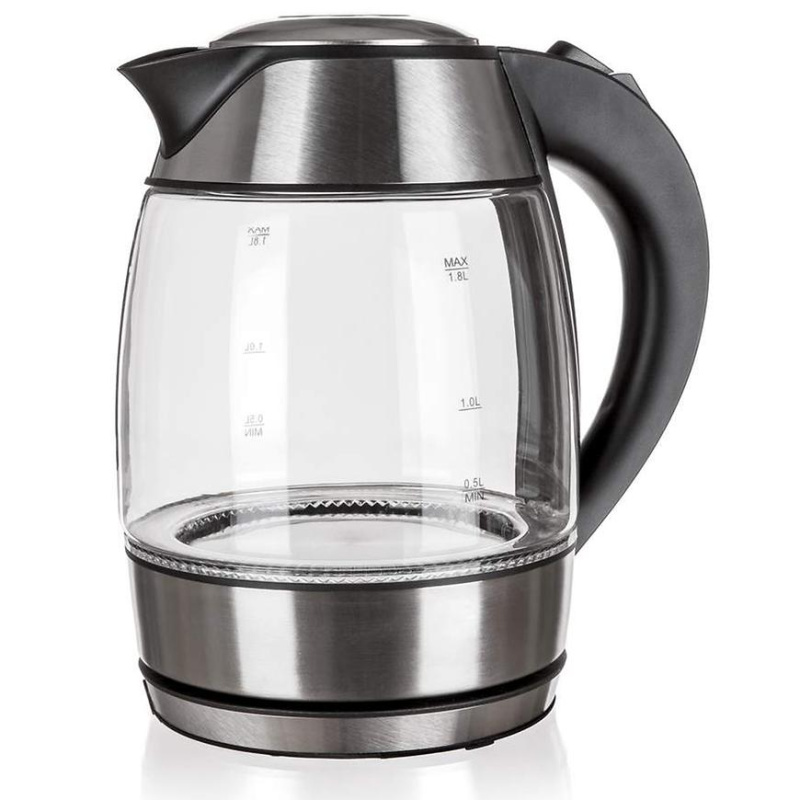 Activer Skleněná konvice Glacy s LED podsvícením 1,8 l 2200 W