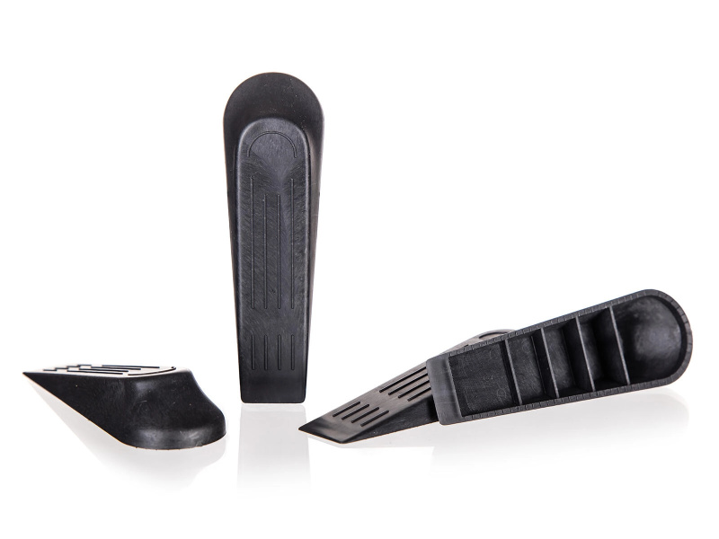 BRILANZ zarážka dveřní klínek 11,5x2,5cm PH ČER (4ks)