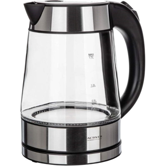 Activer Konvice skleněná otočná Brenna 1,7 l 2200 W