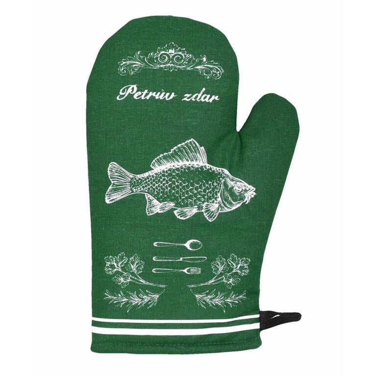Forbyt Kuchyňská chňapka Master Chef tyrkysová 1 ks Varianta: Kuchyňská chňapka Master Chef tyrkysová 1 ks 18x28 cm