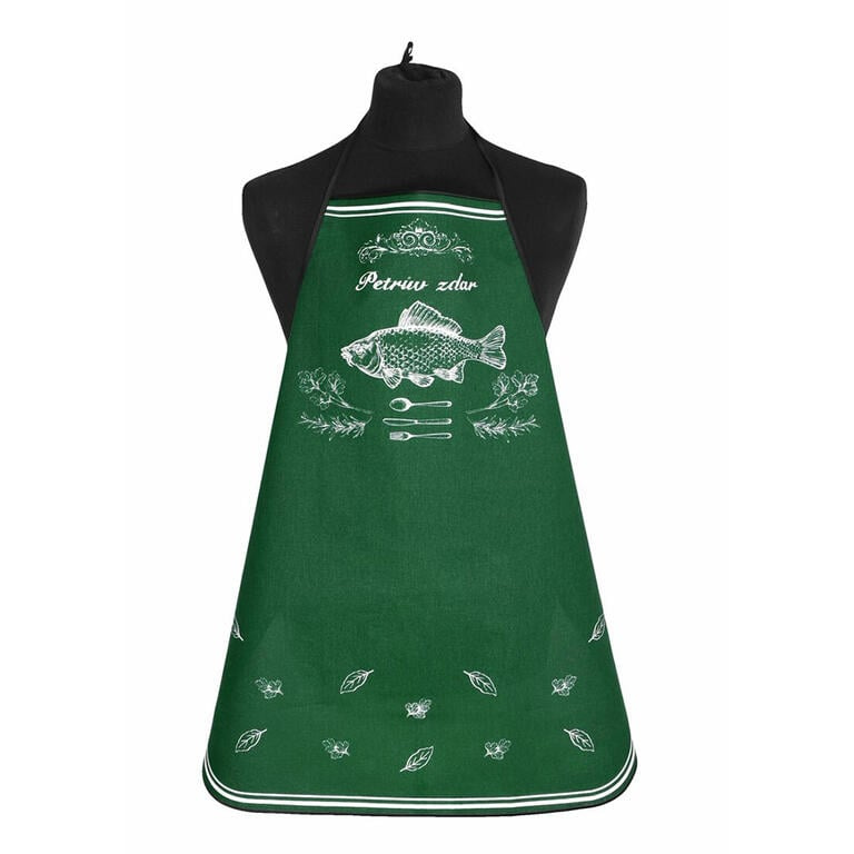 Forbyt Kuchyňská zástěra Master Chef tyrkysová Varianta: Kuchyňská zástěra Master Chef tyrkysová 62x82 cm