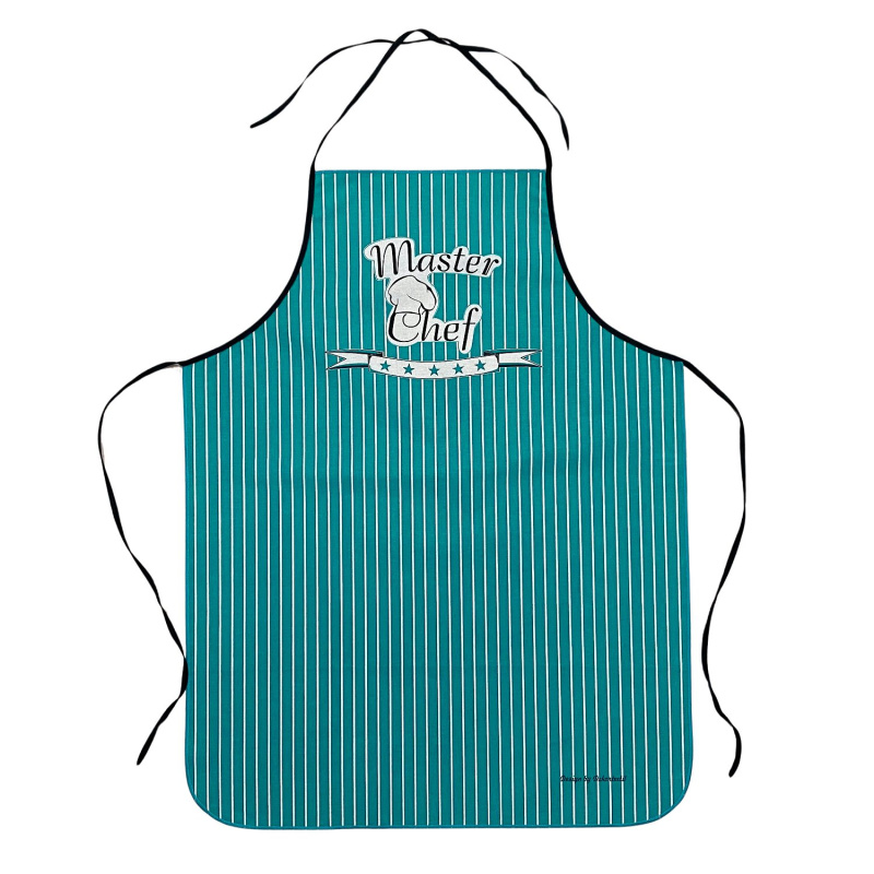 Forbyt Kuchyňská zástěra Master Chef tyrkysová Varianta: Kuchyňská zástěra Master Chef tyrkysová 62x82 cm
