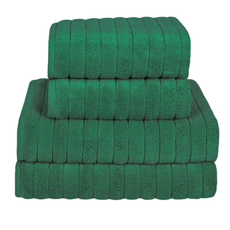 Forbyt mikrofroté ručník MIKRO DELUXE, tmavě zelený, 50x95cm