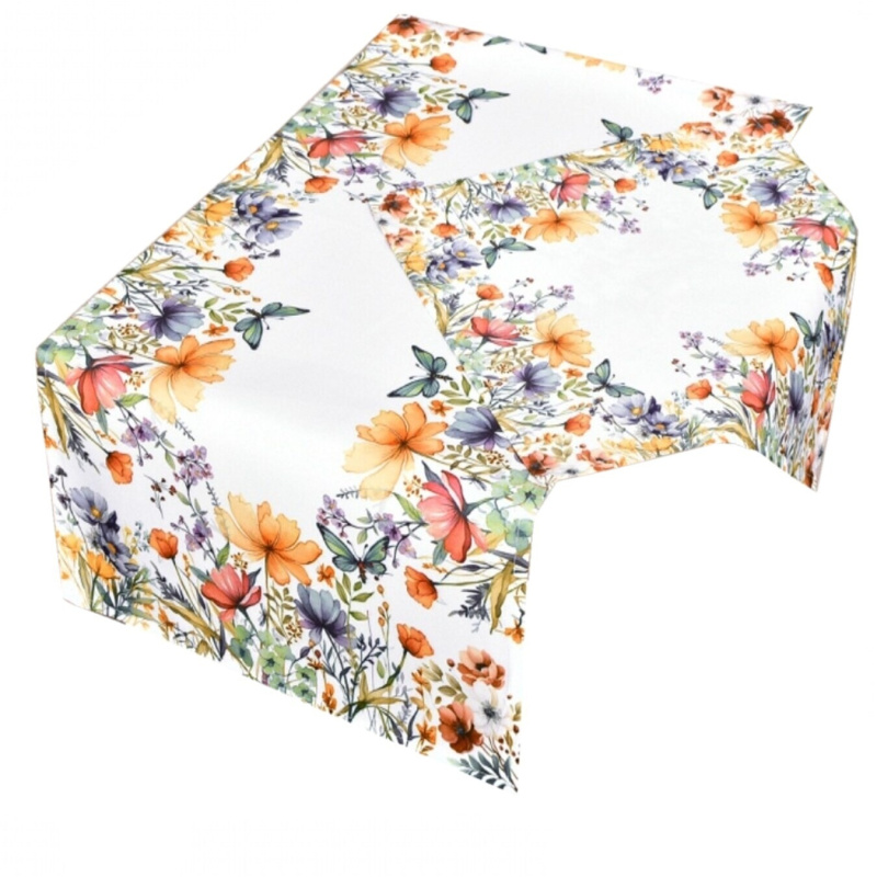 Forbyt Celoroční ubrus Jarní zahrada 40x90 cm Varianta: Celoroční ubrus Jarní zahrada CYH5744C 40x90 cm
