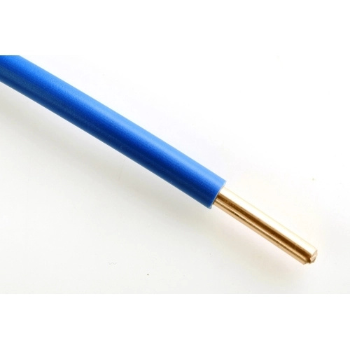 Vodič H07V-U (CY) světlemodrá 10 mm2