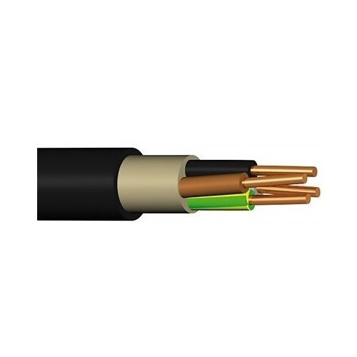 Kabel CYKY-J 4× 4 RE 100 m/bal.