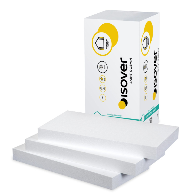 Isover Fasádní desky z pěnového polystyrenu EPS 70F 100 x 50 x 6 cm