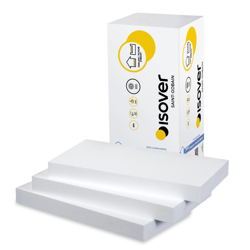 Isover Pěnový polystyren EPS 100Z, bílý, 5 cm