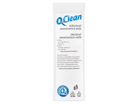 Q CLEAN Ořezávač zrohovatělé kůže