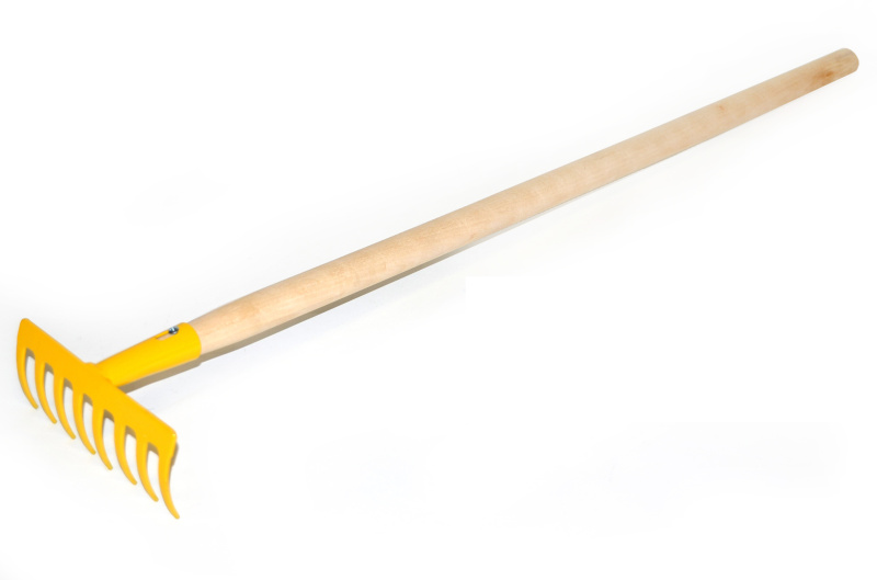 Hrábě dětské kovové velké