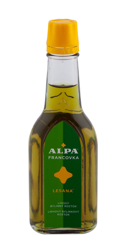 Alpa Francovka bylinný lihový roztok Lesana, 60 ml