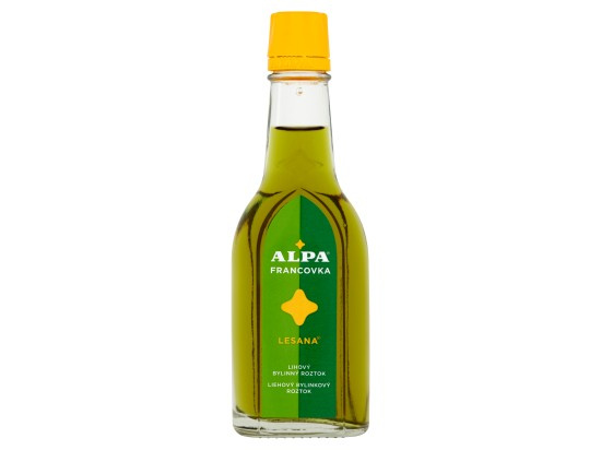 Alpa Francovka bylinný lihový roztok Lesana, 60 ml