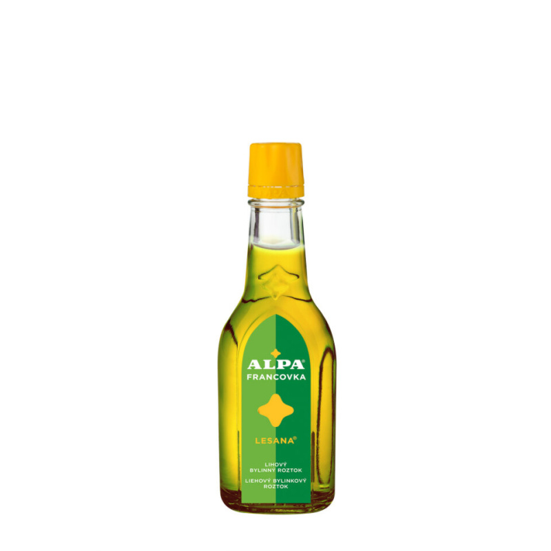 Alpa Francovka bylinný lihový roztok Lesana, 60 ml
