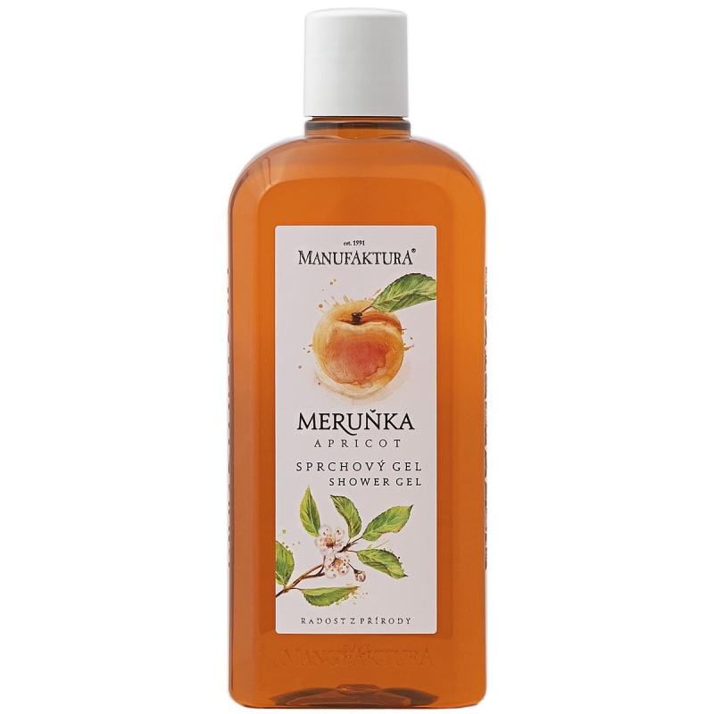 Manufaktura Zjemňující & hydratační sprchový gel Meruňka