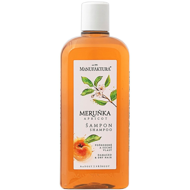 Manufaktura Regenerační šampon na suché a poškozené vlasy Meruňka