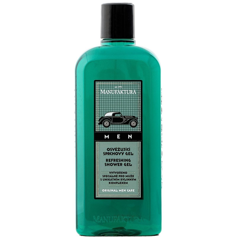 Manufaktura Osvěžující pánský sprchový gel s bylinami Men original