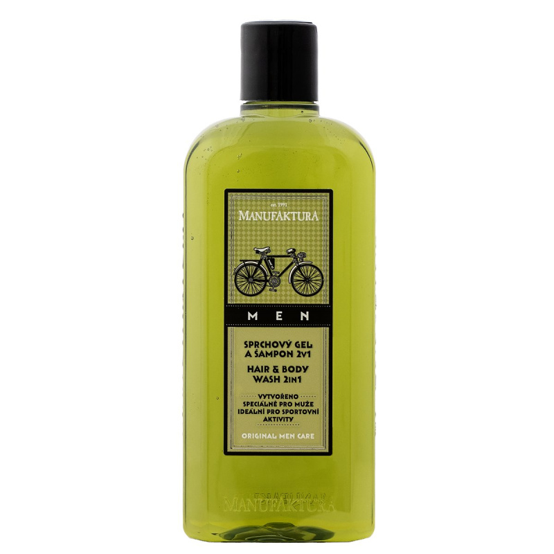 Manufaktura Pánský sprchový gel a šampon 2v1 MEN & Bicycle