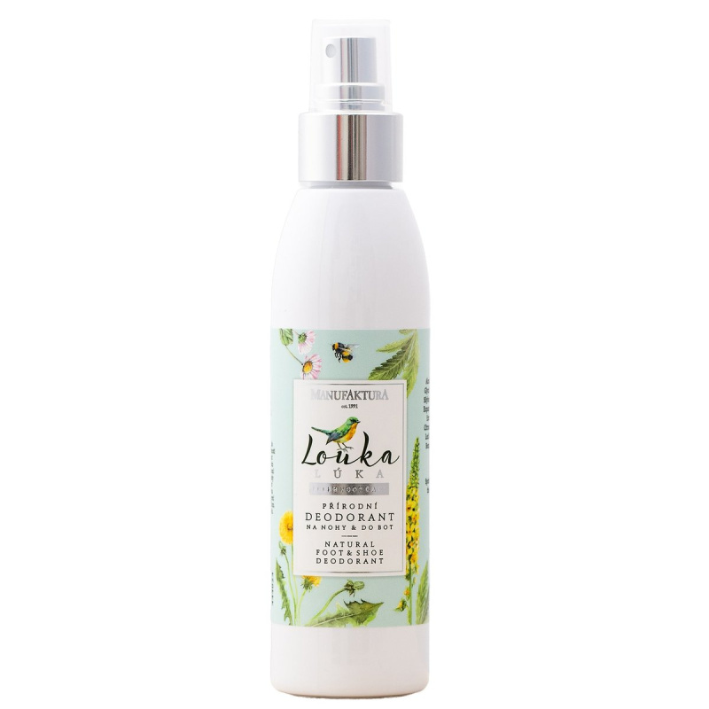 Manufaktura Svěží přírodní deodorant na nohy & do bot Louka