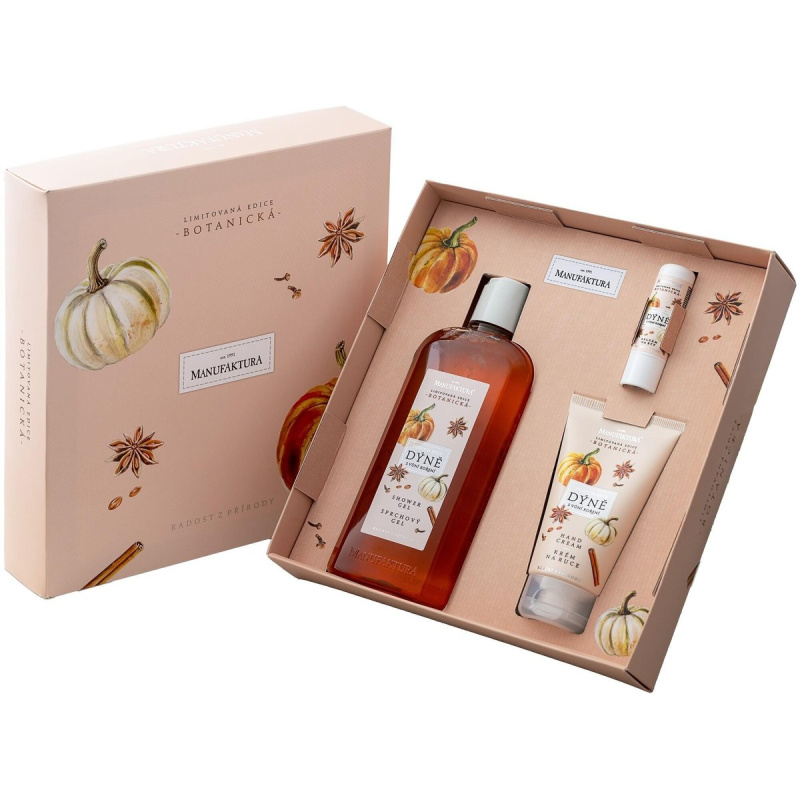 Manufaktura Dýně s vůní koření - kosmetická sada