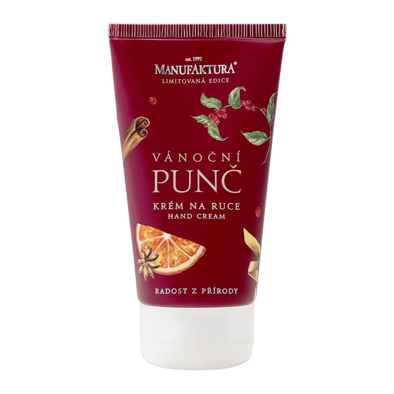 Manufaktura Výživný & regenerační krém na ruce Vánoční punč
