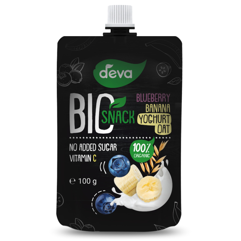 Deva BIO Kapsička borůvka, oves a jogurt