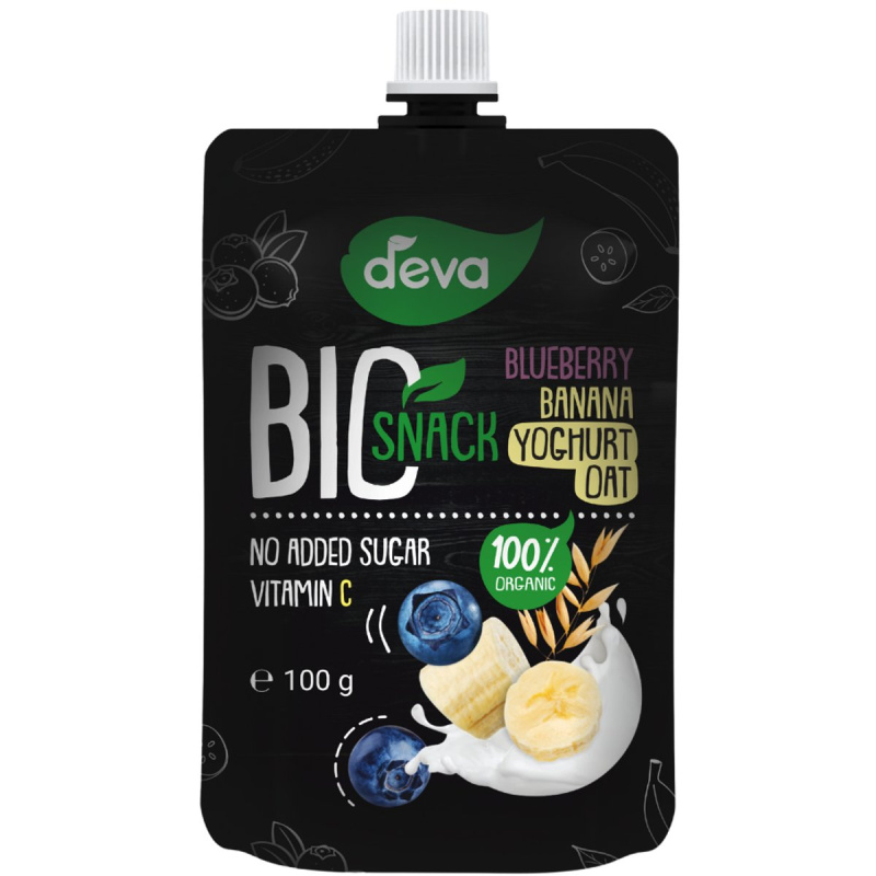 Deva BIO Kapsička borůvka, oves a jogurt