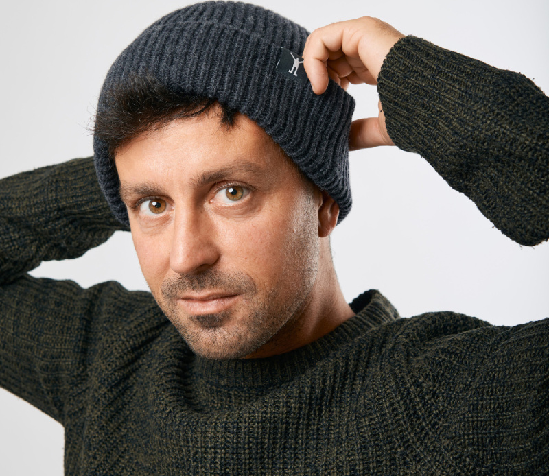 Merino Beanie NORTHMAN 1:1 tmavě šedá Barva: Antracit