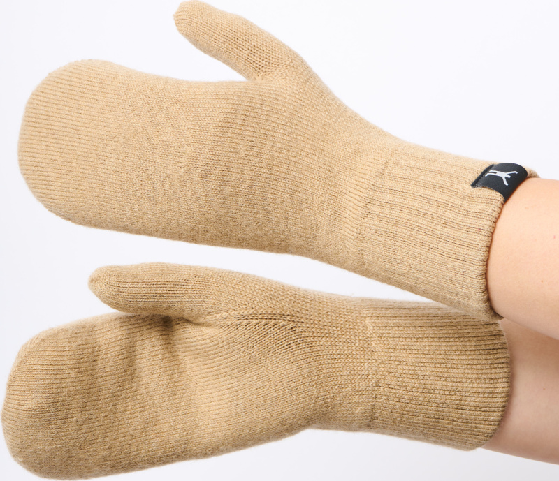 Zimní merino palčáky NORTHMAN Baldur béžové Velikost: L/XL