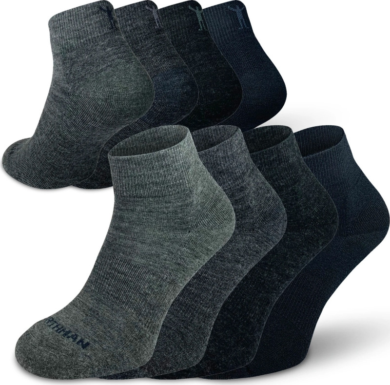 Letní merino ponožky NORTHMAN Gobi Mid 4-pack Velikost: 42-44