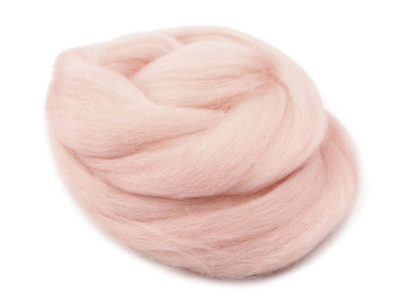 InBIO Vlna na plstění / ovčí rouno česané, 730340/5, 20g, tělová
