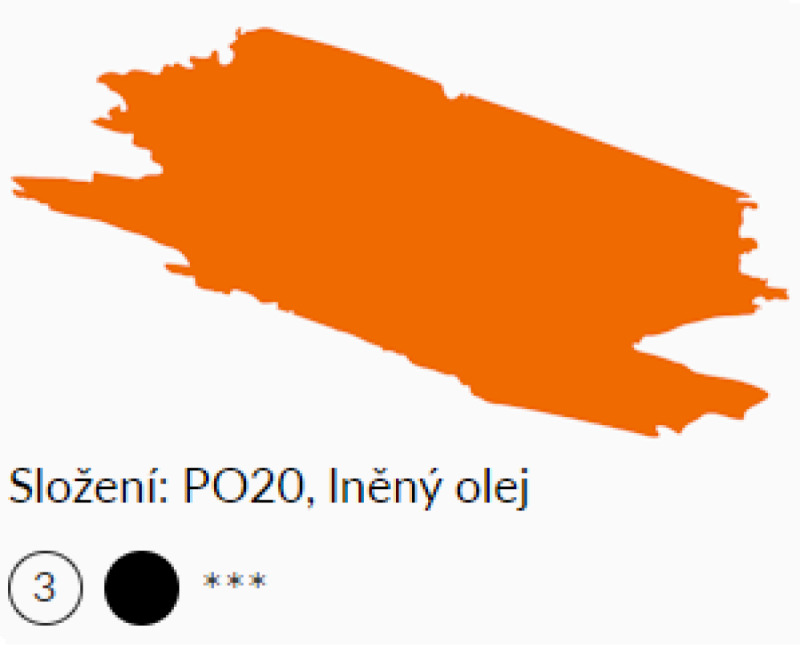 Olejová barva UMTON 20ml - Kadmium oranžové tmavé