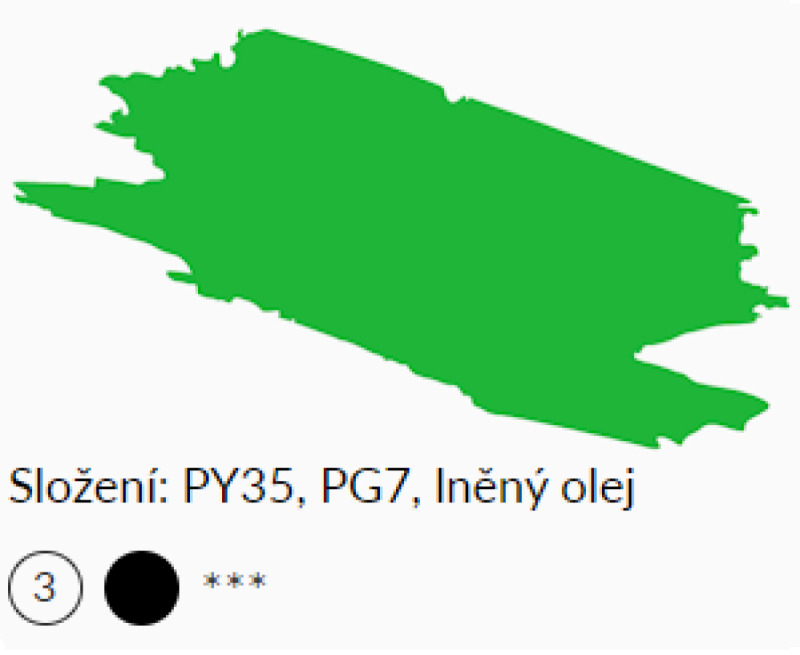 Olejová barva UMTON 20ml - Kadmiová zeleň světlá