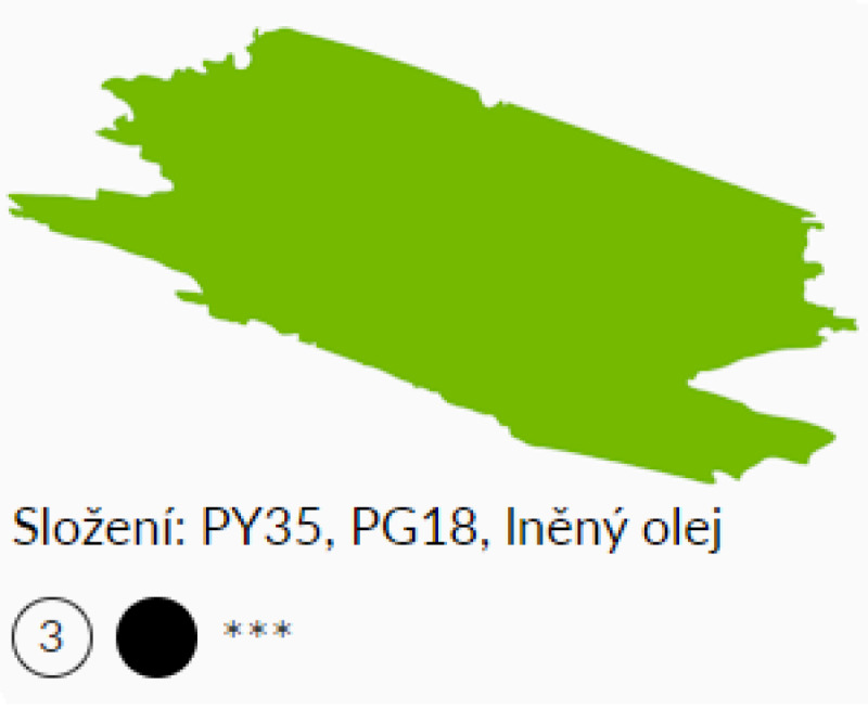 Olejová barva UMTON 20ml - Kadmio-chromitá zeleň skvělá