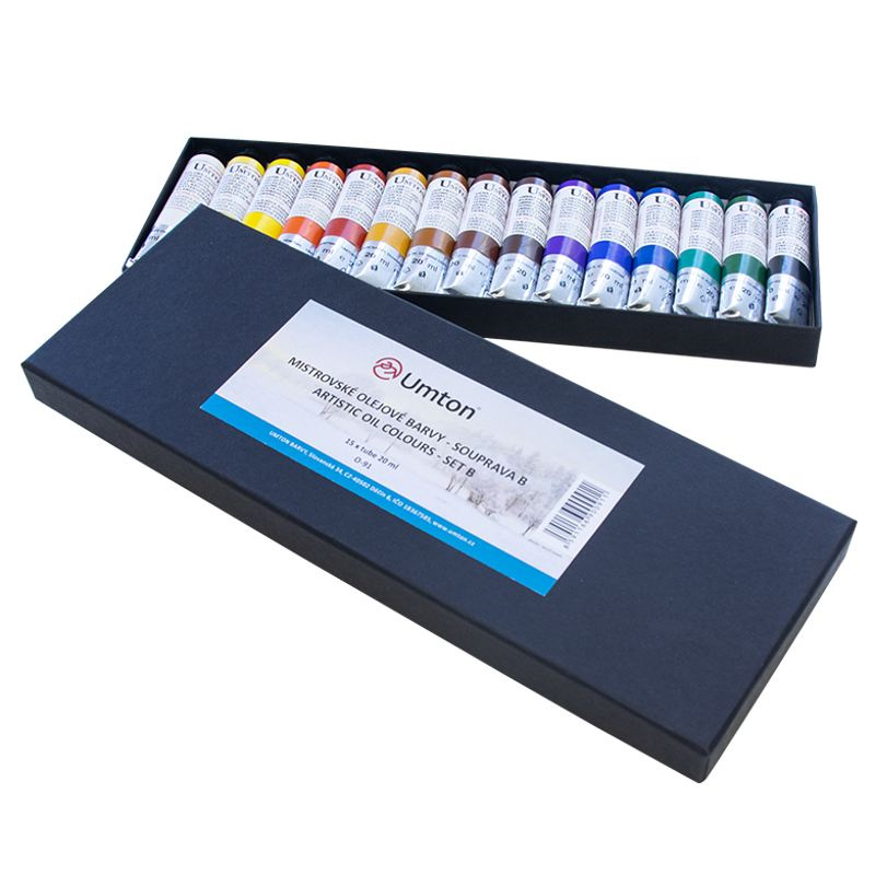 Olejové barvy souprava B 15x20ml