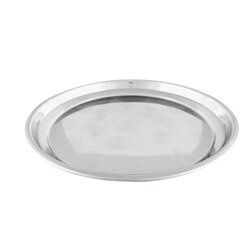 Nerezový podnos - kulatý, 35 cm