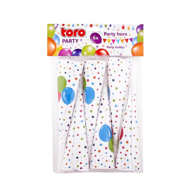 Toro Trubky papírové 19 cm 6 ks