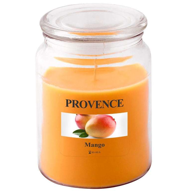 Provence Svíčka ve skle s víčkem Mango 510 g
