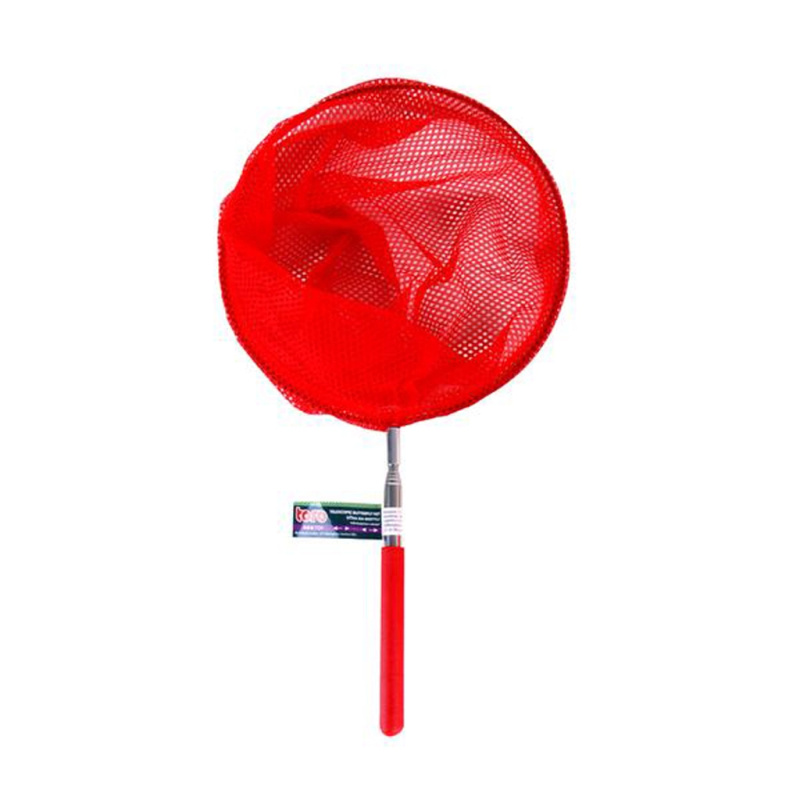 Teleskopická síťka na motýly a rybičky TORO