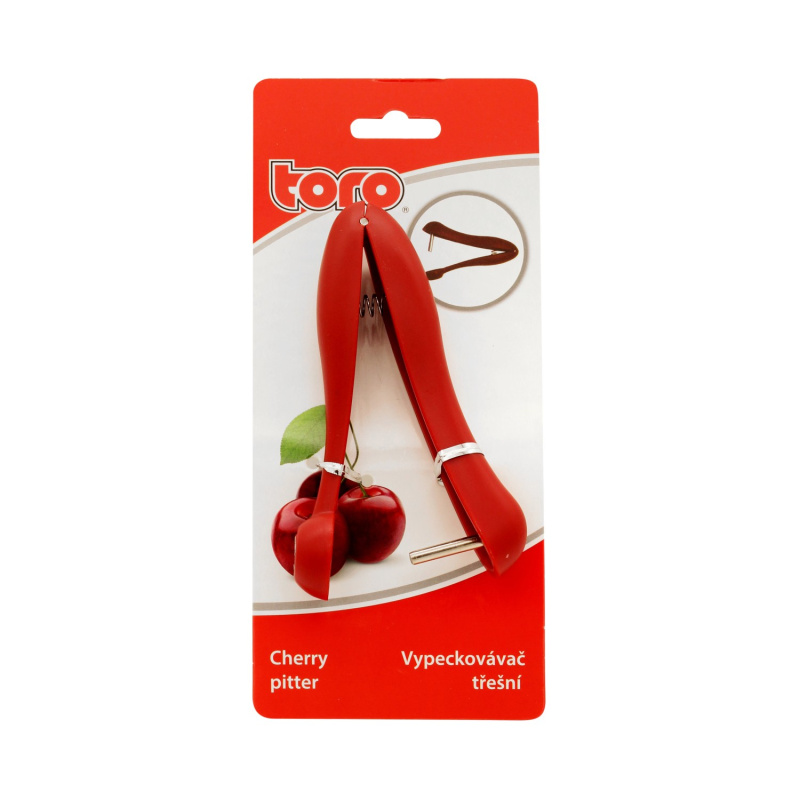 Toro Vypeckovávač třešní červený 12,5 x 2,5 cm