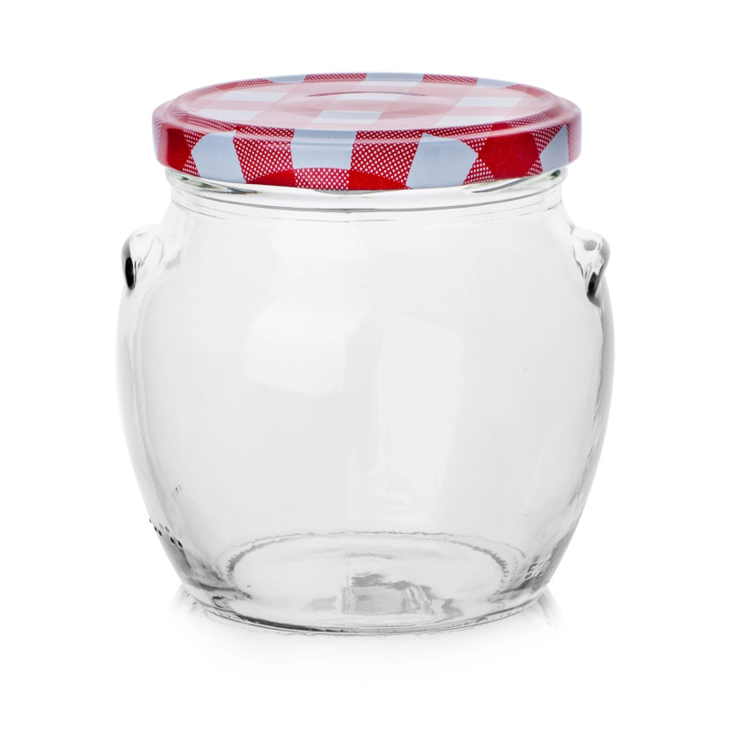 Toro Zavařovací sklenice Amfora s víčkem na závit 520 ml