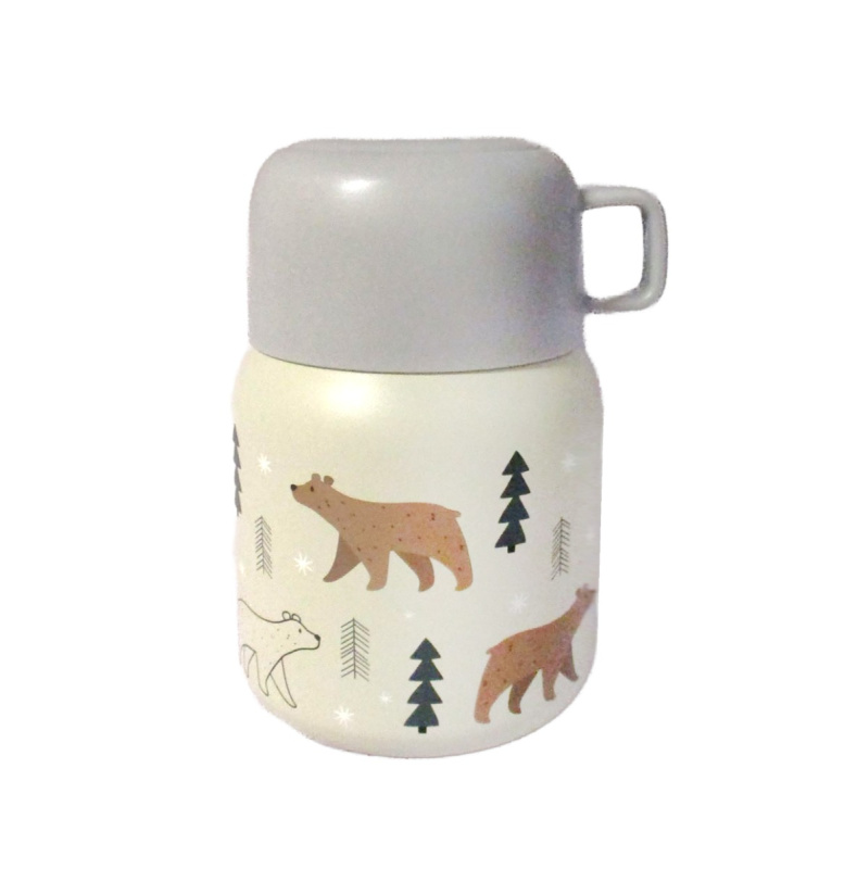 Kitchisimo Termoska na jídlo 400 ml 1 ks medvěd